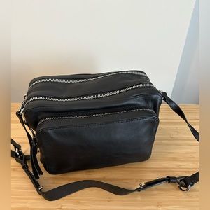 & Other Stories leather crossbody bag